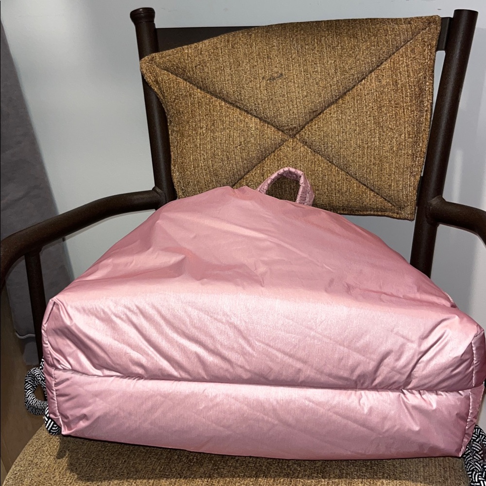 Wildfox Rose/Light Pink Backpack With Rope Straps - Picture 6 of 13